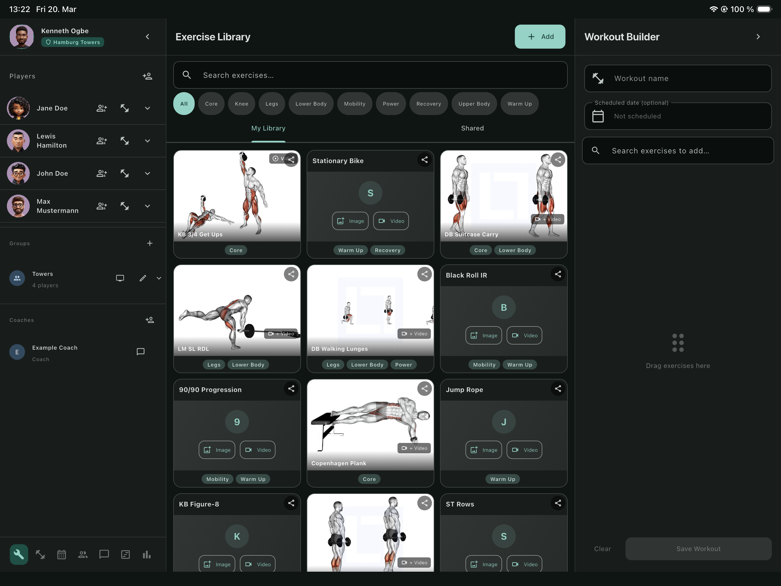 Exercise Library